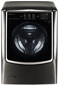 WM9500HKA LG Signature 5.8 Cu. Ft. Front Load Washer - Black Stainless Steel