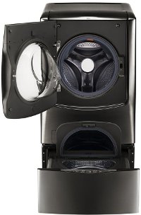 WM9500HKA LG Signature 5.8 cu. ft. Front Load Washer - Black Stainless Steel-5
