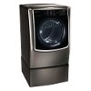DLEX9500K LG 9.0 Cu. Ft. Electric Front Load Dryer - Black Stainless Steel-5