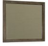 Clearance Classic Gray-Brown Mirror - Beckham