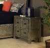 Clearance Classic Gray-Brown Nightstand - Beckham