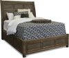 Classic Gray-Brown Queen Sleigh Bed - Beckham-2