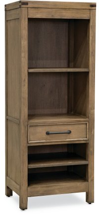 101917-110321 Tan Bookcase - St. Croix-2
