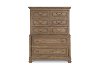 Wheat Pine Rustic Traditional Chest of Drawers - Graham Hill-1