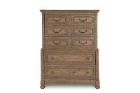 Wheat Pine Rustic Traditional Chest of Drawers - Graham Hill