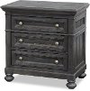 Clearance Dusty Gray Rustic Traditional Nightstand - Graham Hill