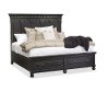 Dusty Gray Rustic Traditional King Storage Bed - Bedford-2