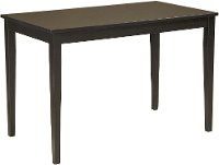 D250-25 Dark Brown Contemporary Dining Table - Kimote