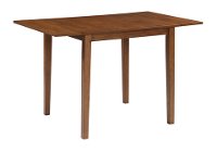Contemporary Light Brown Drop Leaf Table - Joveen