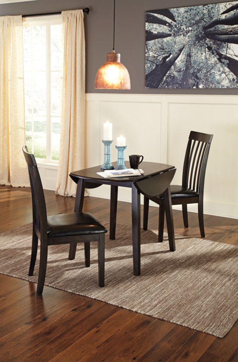 Contemporary Drop Leaf Round Dining, Modern Round Dining Table With Leaf
