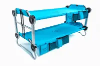 30105BO Teal Kid-O-Bunk with 2 Organizers