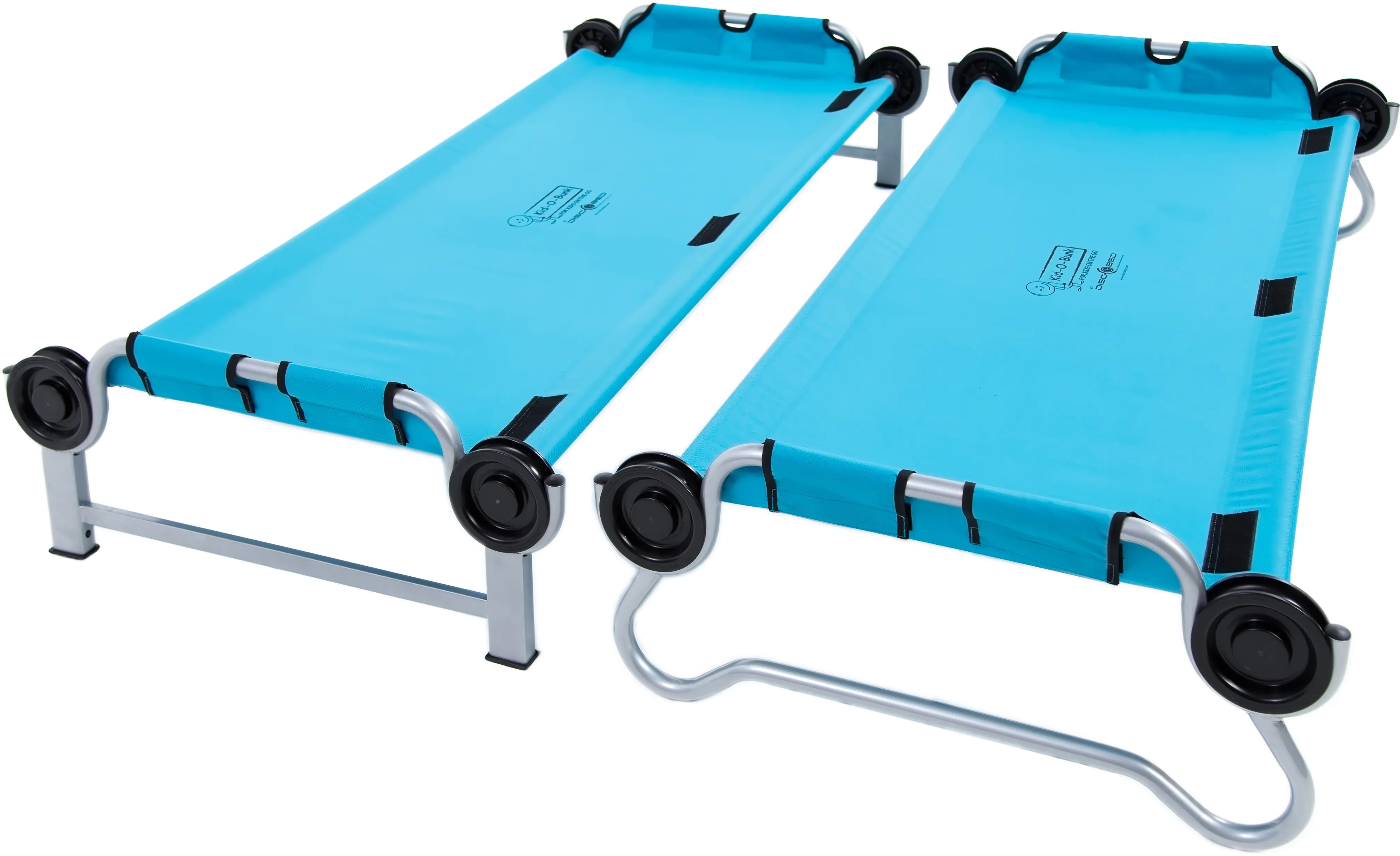 30105BO Teal Kid-O-Bunk with 2 Organizers-3