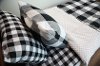 Beddy's Twin Black and White Checked Out Bedding Collection-6