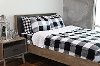 Beddy's Twin Black and White Checked Out Bedding Collection-8