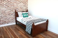 Beddy's Twin White and Black Dash Bedding Collection-4
