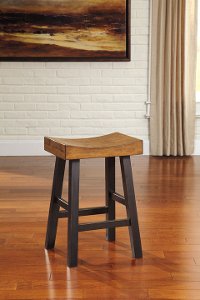 Casual Counter Height Stool (Set of 2) - Glosco