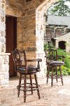 D553-130 Traditional Elegant Swivel Bar Stool - North Shore