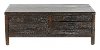 Rustic Dark Brown Coffee Table - Dundee