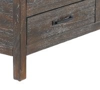 Rustic Kettle Black Coffee Table - Dundee-3
