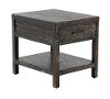 Rustic Dark Brown End Table - Dundee-2