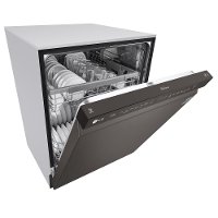 LDF5545BD LG Dishwasher with Front Controls - Black Stainless Steel-5