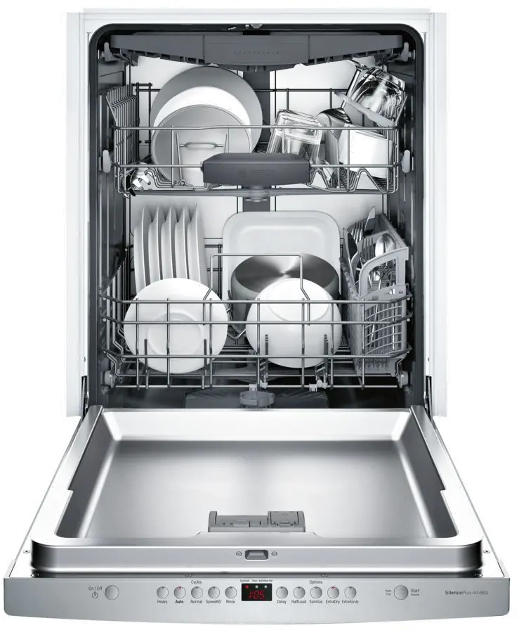 SHS863WD5N Bosch 300 Series Top Control Dishwasher - Stainless Steel-4