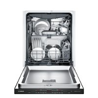 SHP865WD6N Bosch Dishwasher with Hidden Controls - Black 500 Series-2