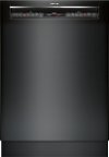 SHE878WD6N Bosch Black Built-in Dishwasher with Recessed Handle
