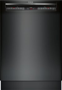SHE878WD6N Bosch Black Built-in Dishwasher with Recessed Handle
