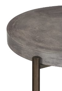 Contemporary Concrete End Table - Magnum-4
