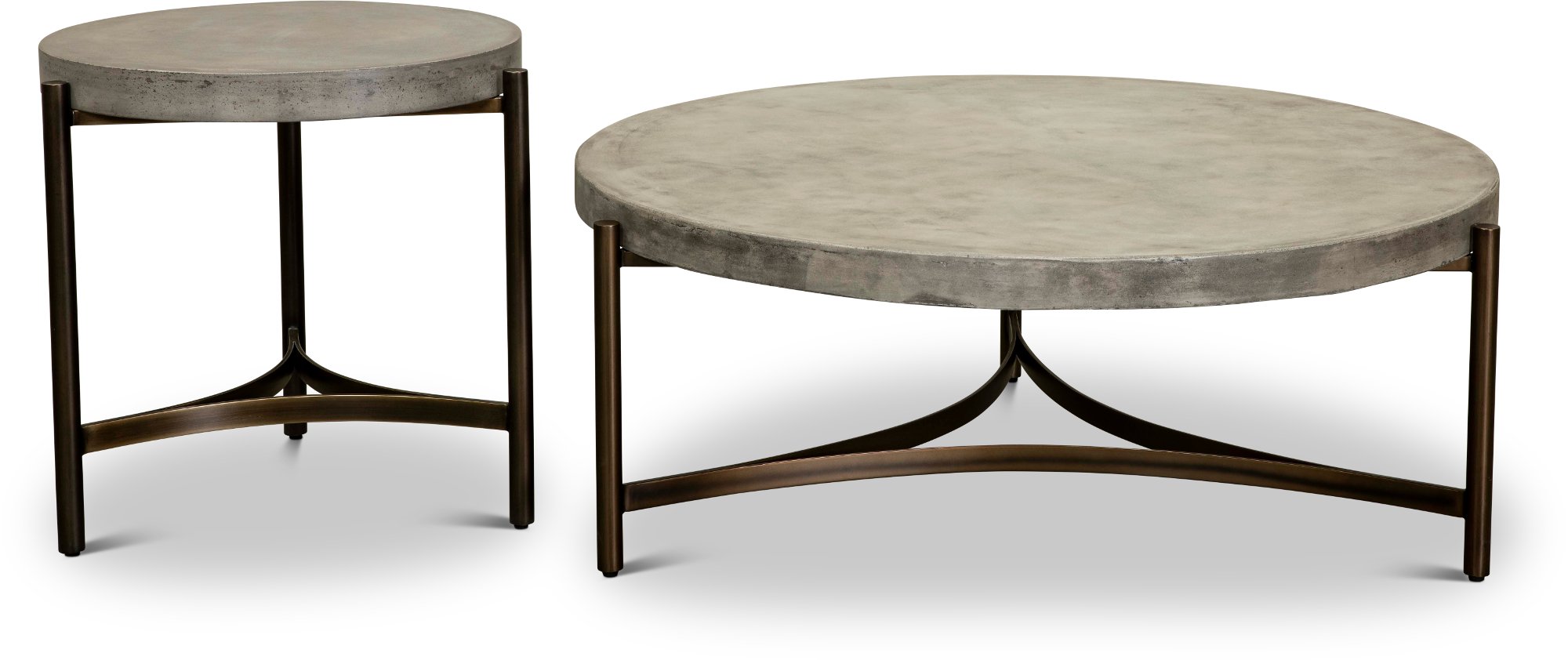 Contemporary Concrete End Table - Magnum-6