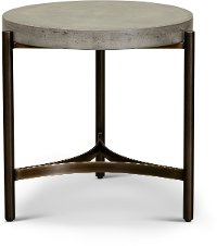 Contemporary Concrete End Table - Magnum-7