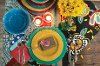 12 Piece Green Melamine Dish Set-6