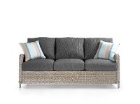 Coal Outdoor Patio Sofa - Mayfair