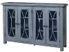 Bayside Egg Blue 4 Door Cabinet