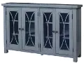 Bayside Egg Blue 4 Door Cabinet