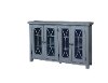 6286-897C/CABINET Egg Blue 4 Door Cabinet - Bayside-2