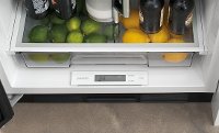 UC-24BA/S/TH-LH Sub-Zero 24 Inch Under Counter Beverage Refrigerator - Left Hinge, Stainless Steel, Glass Door, Tubular Handle-3