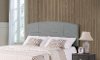 2077-371/HDBD3/3 Smoke Gray Casual Contemporary Twin Upholstered Headboard - Southport