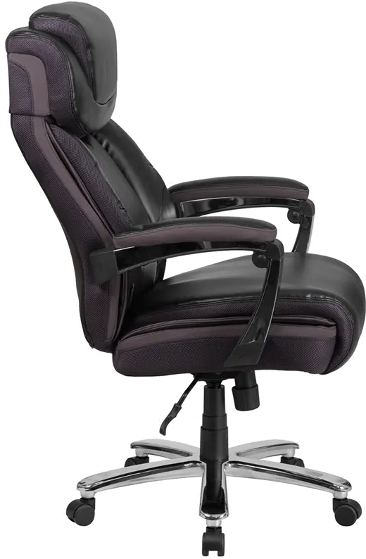 Big & Tall Black Executive Office Chair-2