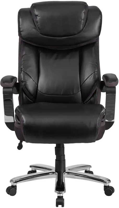 Big & Tall Black Executive Office Chair-4