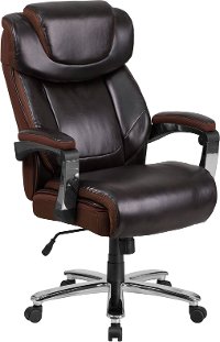 Big and Tall Brown Executive Office Chair