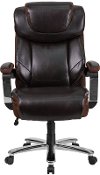 Big and Tall Brown Executive Office Chair-4