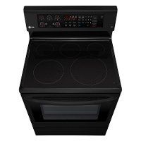 LRE3193SB LG 6.3 cu. ft. Electric Range with Self-Cleaning Convection Oven - Black