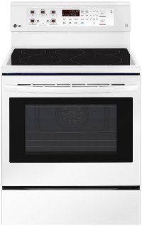 LRE3193SW LG 6.3 cu. ft. Electric Range with Self-Cleaning Convection Oven - White