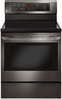 LRE3193BD LG 6.3 cu. ft. Electric Range with Convection Oven - Black Stainless Steel