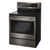 LRE3193BD LG 6.3 cu. ft. Electric Range with Convection Oven - Black Stainless Steel-2