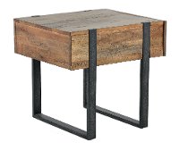 Rustic Honey Brown End Table - Prescott