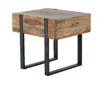 Rustic Honey Brown End Table - Prescott-2