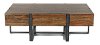 Rustic Honey Brown Coffee Table - Prescott